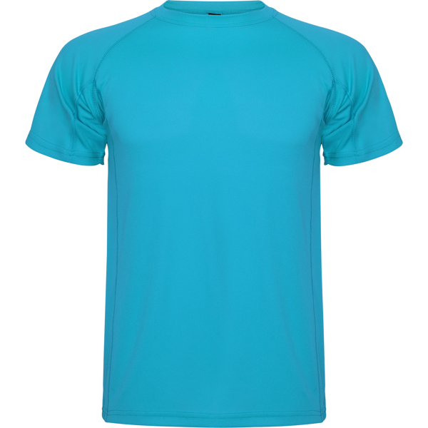 Camiseta técnica manga ranglán transpirable MONTECARLO cuello redondo