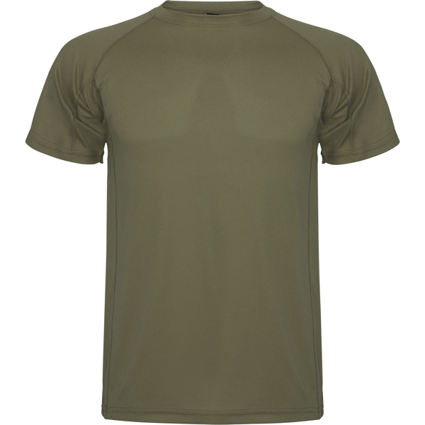 Camiseta técnica manga ranglán transpirable MONTECARLO cuello redondo