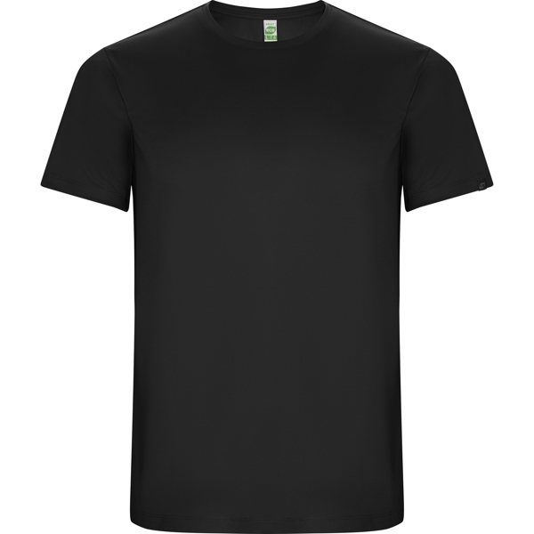 Camiseta técnica manga corta transpirable IMOLA de poliéster reciclado y poliéster cuello redondo