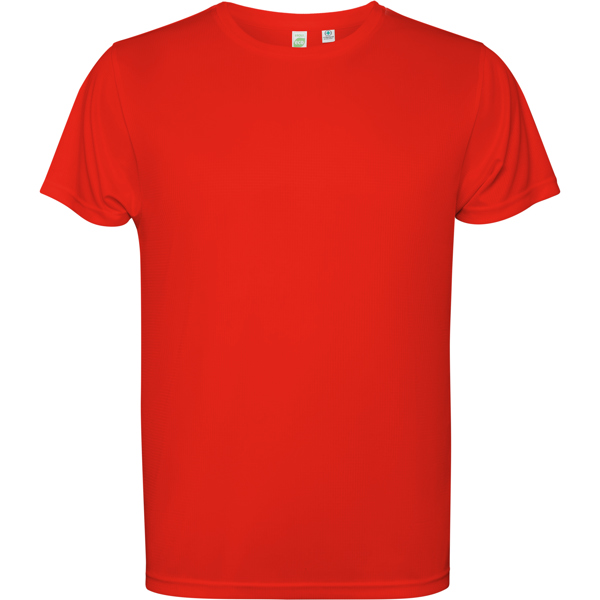 Camiseta técnica manga corta transpirable ESTORIL cuello redondo