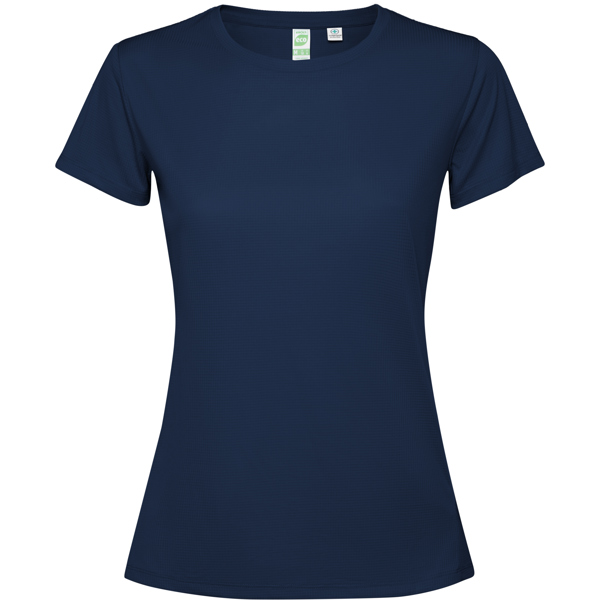Camiseta técnica manga corta entallada transpirable ESTORIL WOMAN cuello redondo
