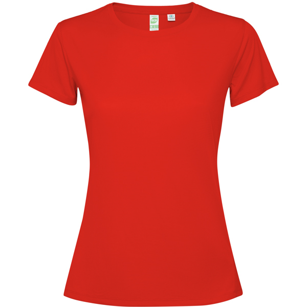 Camiseta técnica manga corta entallada transpirable ESTORIL WOMAN cuello redondo