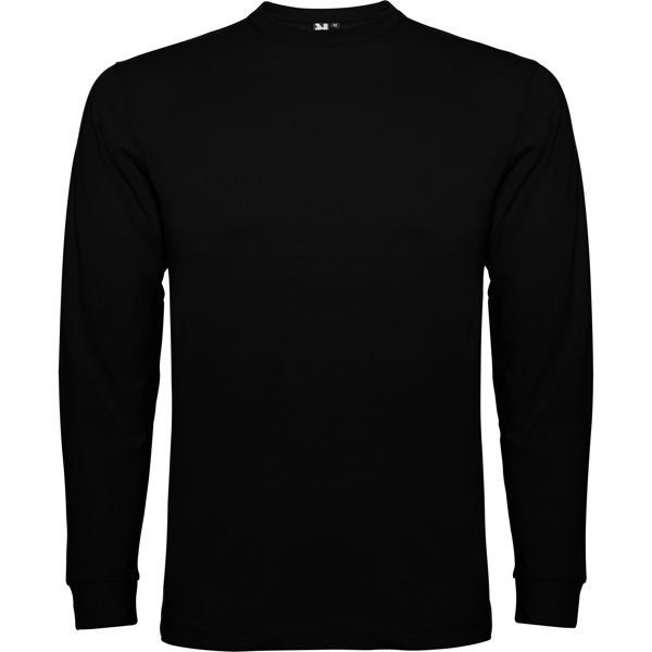Camiseta de manga larga tubular en tallas de adulto y costuras laterales en tallas de niño POINTER cuello redondo