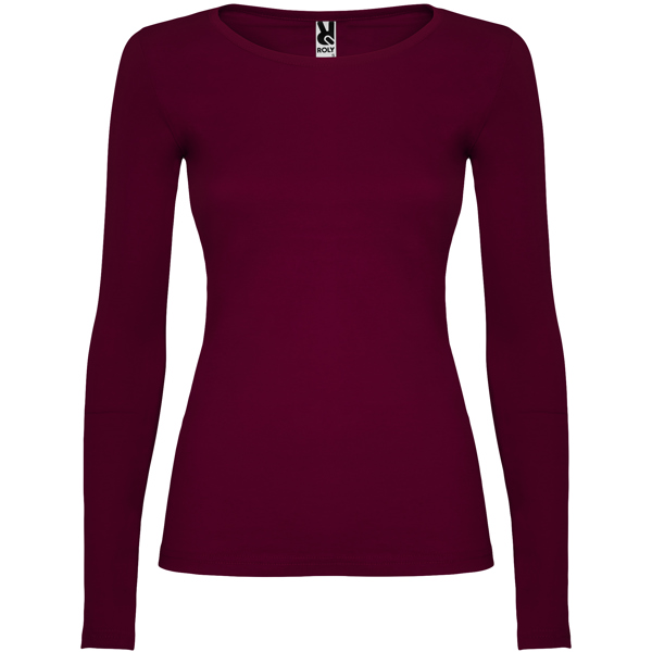 Camiseta de manga larga entallada en cintura EXTREME WOMAN cuello redondo