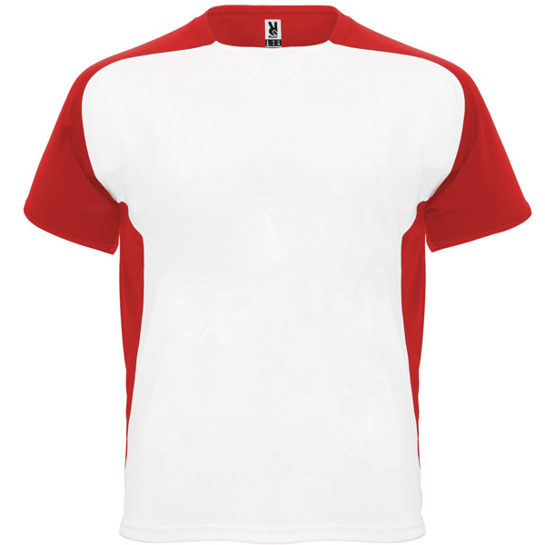 Camiseta técnica de manga ranglán transpirable BUGATTI cuello redondo