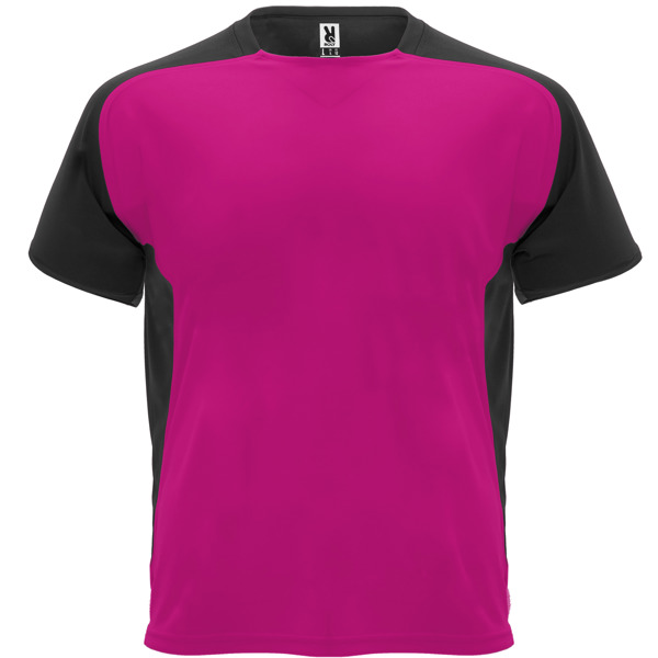 Camiseta técnica de manga ranglán transpirable BUGATTI cuello redondo
