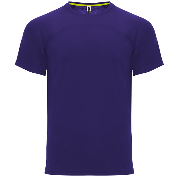 Camiseta técnica manga ranglán unisex transpirable MONACO cuello redondo