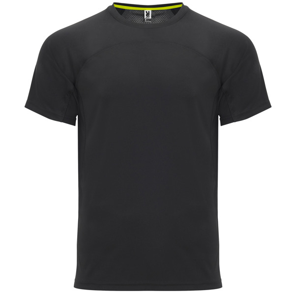 Camiseta técnica manga ranglán unisex transpirable MONACO cuello redondo