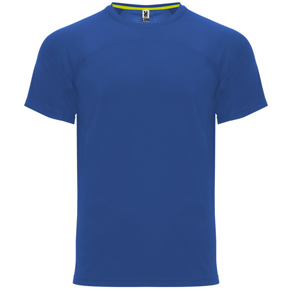 Camiseta técnica manga ranglán unisex transpirable MONACO cuello redondo