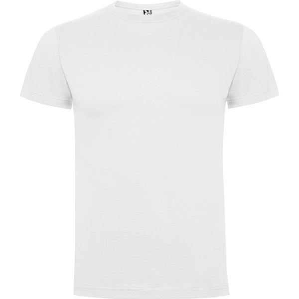 Camiseta de manga corta DOGO PREMIUM cuello redondo (BLANCO)