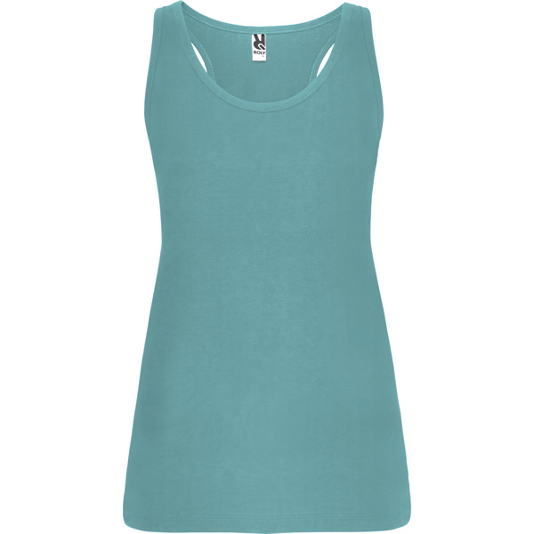 Camiseta de tirantes espalda nadadora entallada en cintura BRENDA