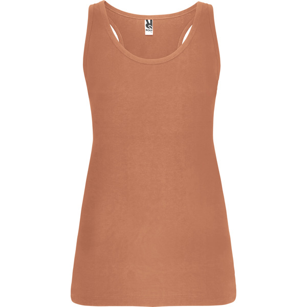 Camiseta de tirantes espalda nadadora entallada en cintura BRENDA