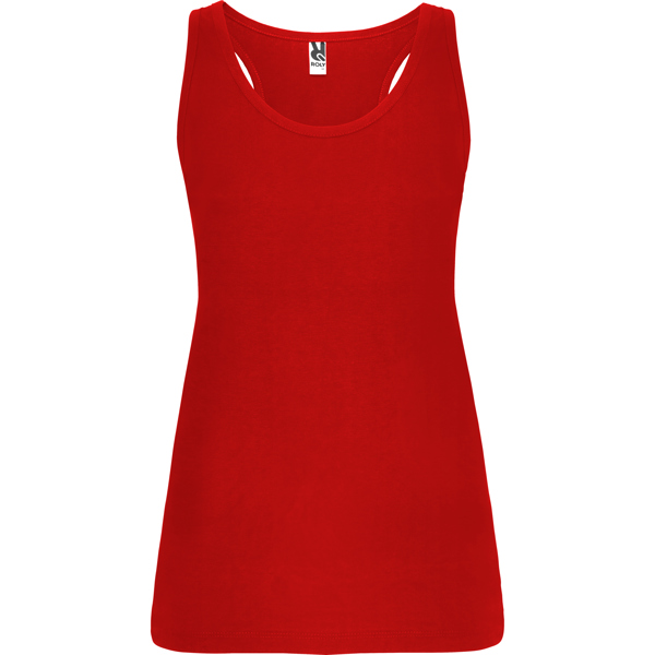 Camiseta de tirantes espalda nadadora entallada en cintura BRENDA