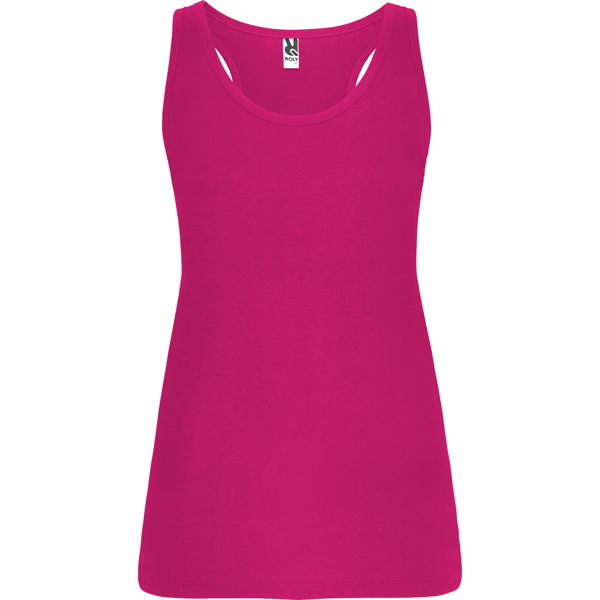 Camiseta de tirantes espalda nadadora entallada en cintura BRENDA