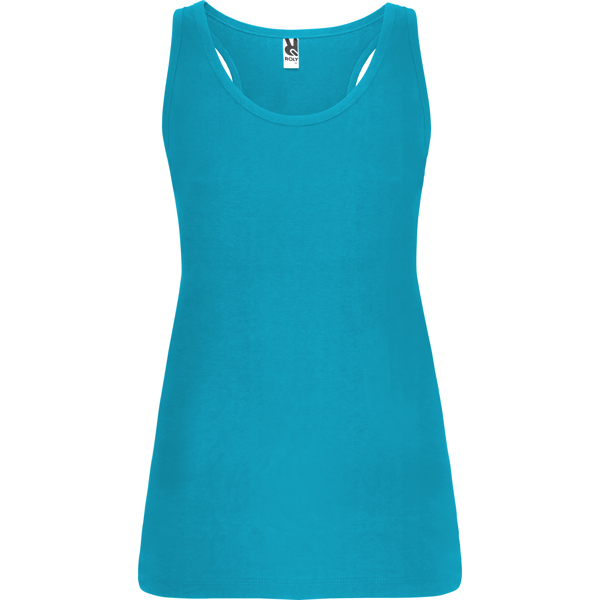 Camiseta de tirantes espalda nadadora entallada en cintura BRENDA