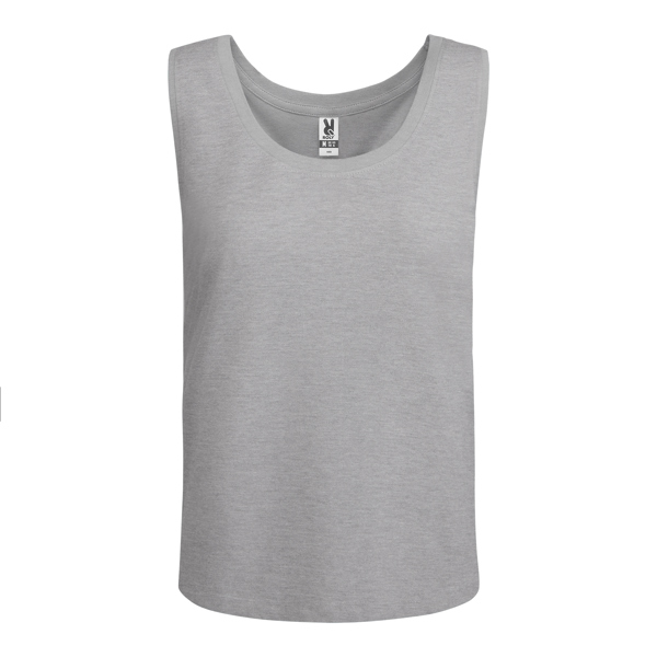 Camiseta de tirantes ancho de corte holgado NARA cuello redondo