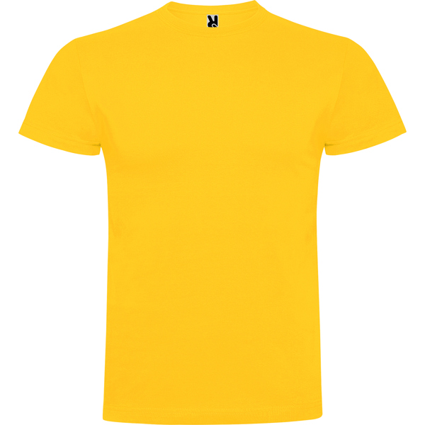 Camiseta de manga corta BRACO de algodón cuello redondo