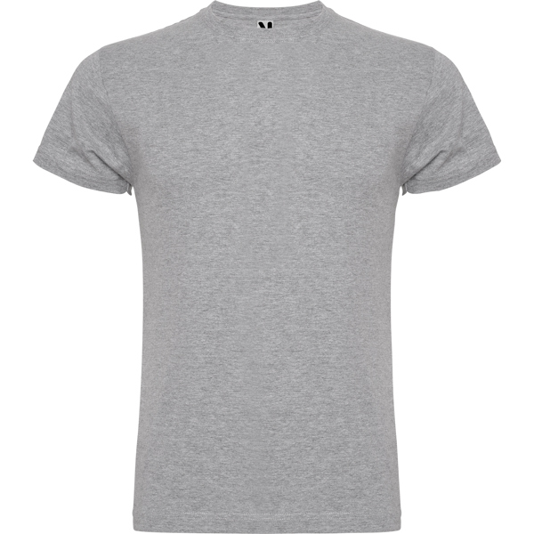 Camiseta de manga corta BRACO de algodón cuello redondo