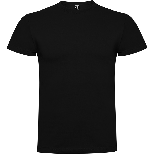 Camiseta de manga corta BRACO de algodón cuello redondo