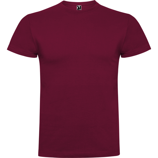 Camiseta de manga corta BRACO de algodón cuello redondo
