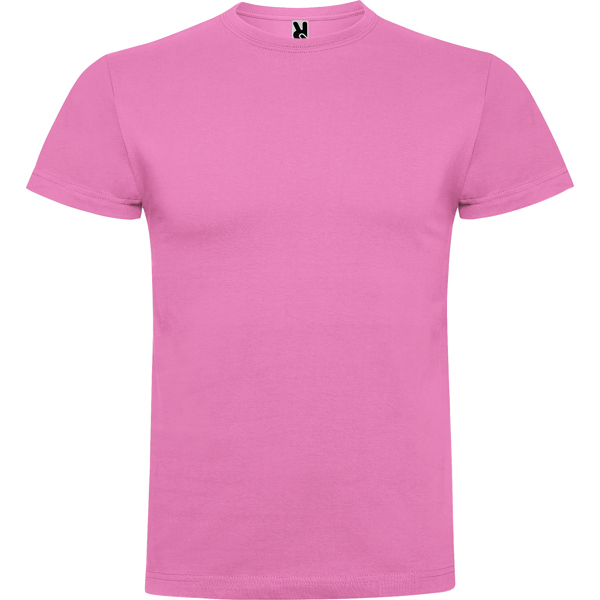 Camiseta de manga corta BRACO de algodón cuello redondo