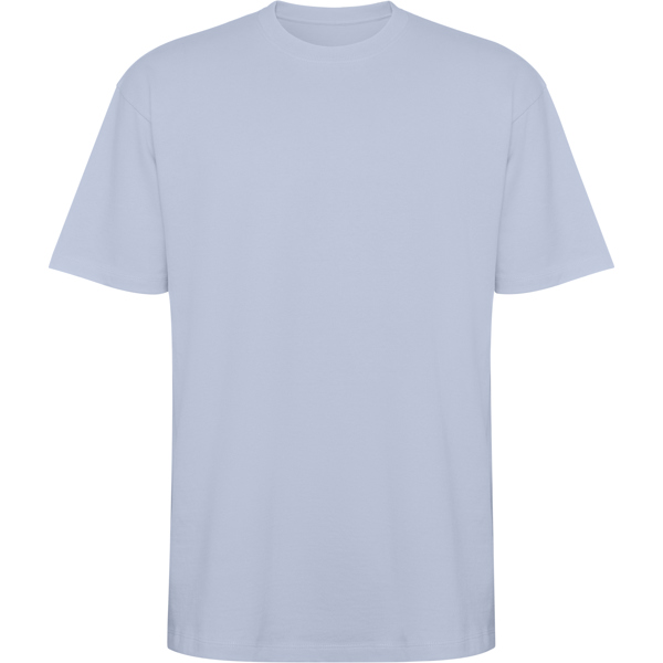 Camiseta gruesa de manga corta oversize BULL cuello redondo