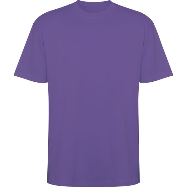 Camiseta gruesa de manga corta oversize BULL cuello redondo