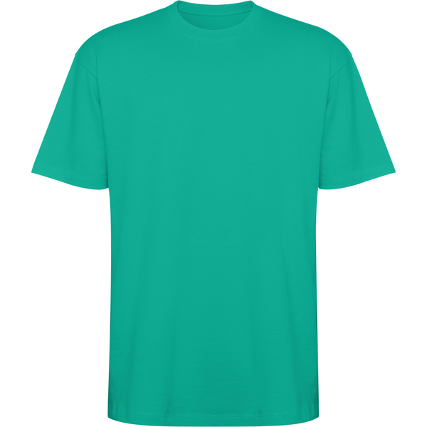 Camiseta gruesa de manga corta oversize BULL cuello redondo