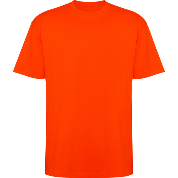 Camiseta gruesa de manga corta oversize BULL cuello redondo