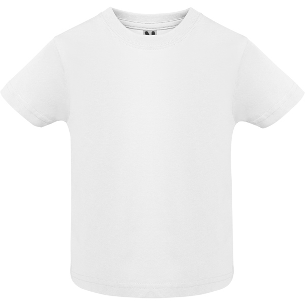 Camiseta de manga corta BABY de algodón cuello redondo