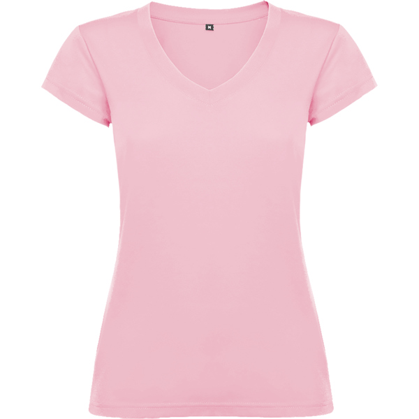 Camiseta de manga corta entallada en cintura VICTORIA