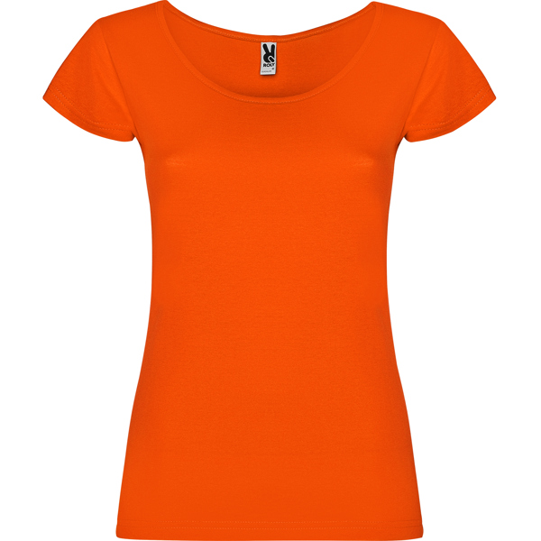 Camiseta de manga corta entallada en cintura GUADALUPE