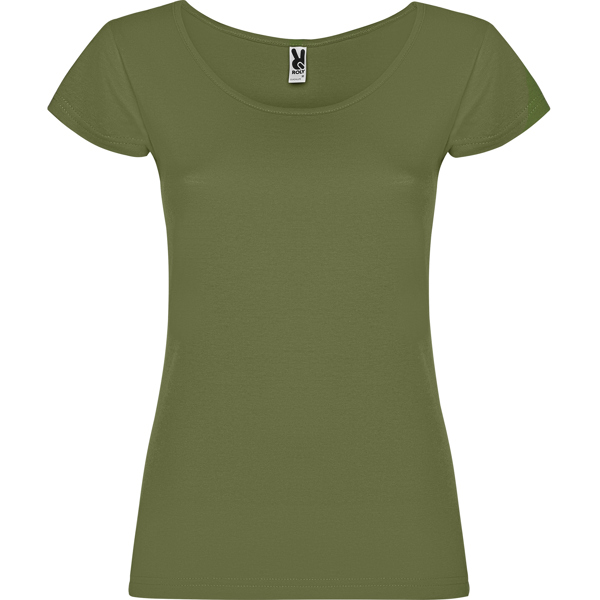 Camiseta de manga corta entallada en cintura GUADALUPE