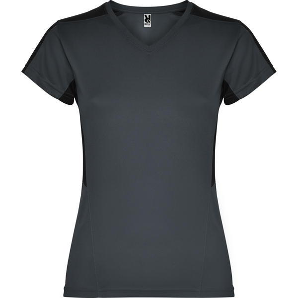 Camiseta técnica de manga corta para mujer SUZUKA de poliéster transpirable