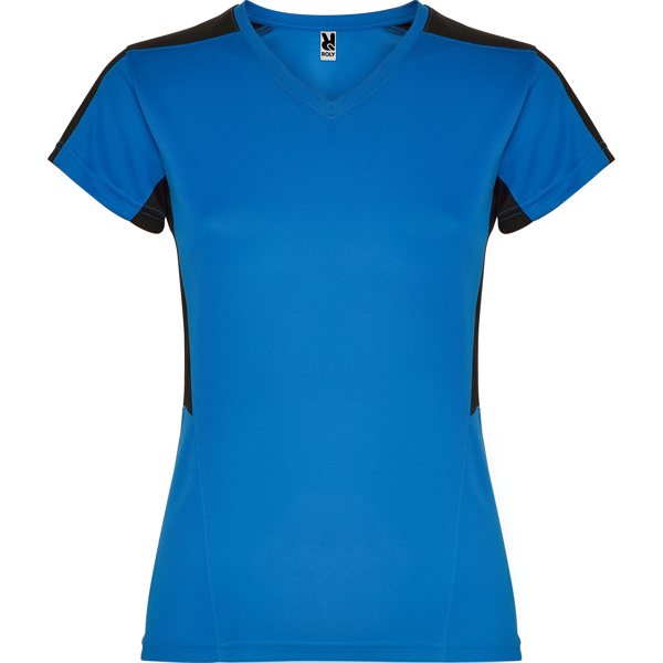 Camiseta técnica de manga corta para mujer SUZUKA de poliéster transpirable