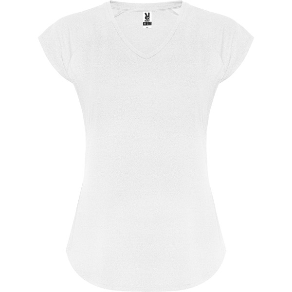 Camiseta técnica manga ranglán ligeramente entallada transpirable y elástica AVUS