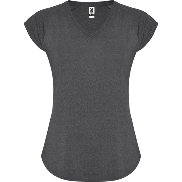 Camiseta técnica manga ranglán ligeramente entallada transpirable y elástica AVUS