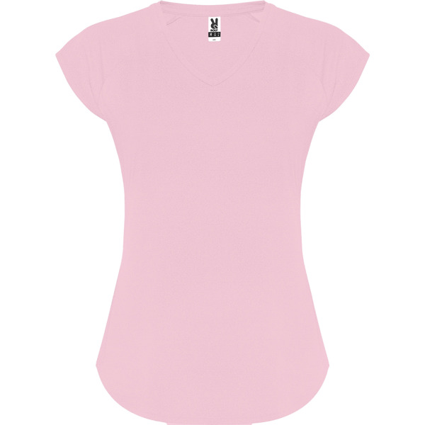 Camiseta técnica manga ranglán ligeramente entallada transpirable y elástica AVUS