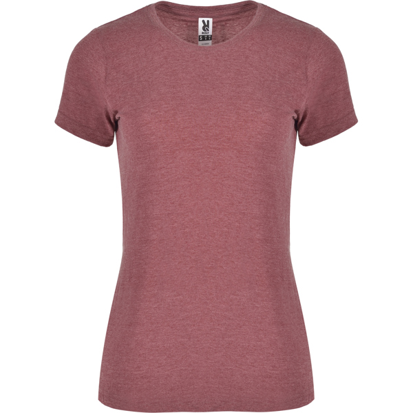 Camiseta de manga corta ligeramente entallada en cintura FOX WOMAN cuello redondo