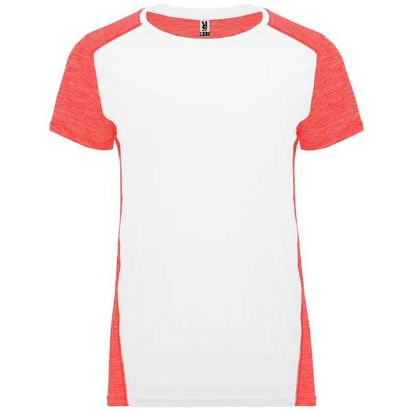 Camiseta técnica manga corta entallada transpirable ZOLDER WOMAN cuello redondo