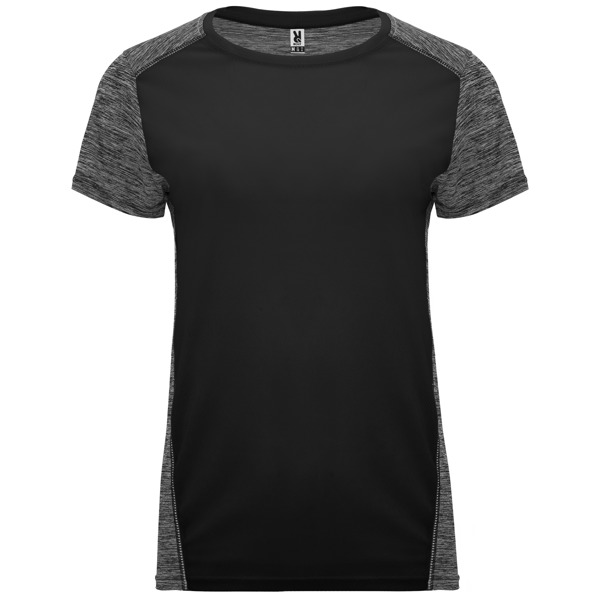 Camiseta técnica manga corta entallada transpirable ZOLDER WOMAN cuello redondo