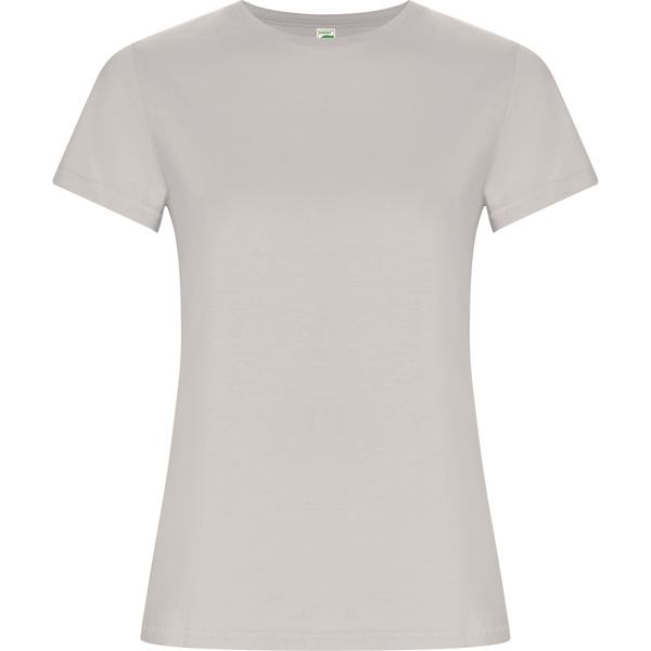 Camiseta de manga corta GOLDEN WOMAN de algodón cuello redondo