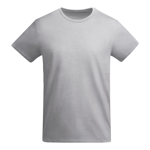 Camiseta de manga corta BREDA de algodón orgánico y algodón cuello redondo