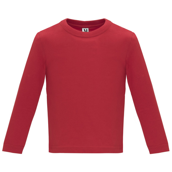 Camiseta de manga larga BABY L/S de algodón cuello redondo