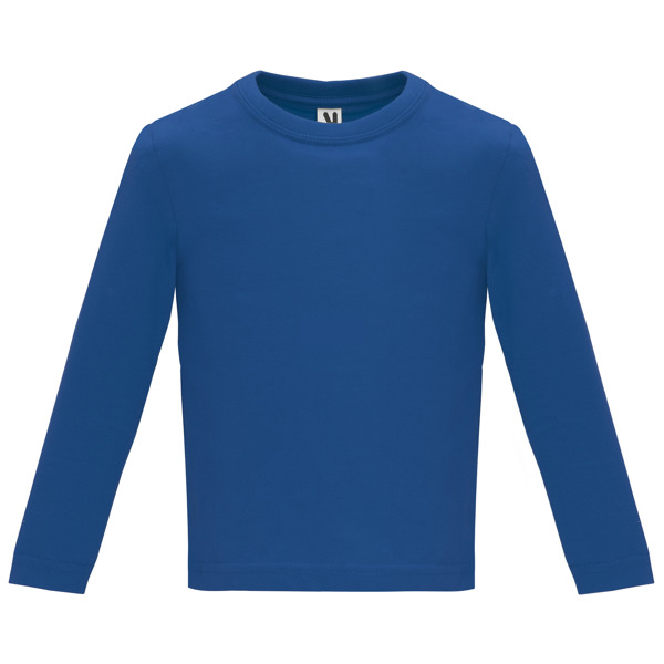 Camiseta de manga larga BABY L/S de algodón cuello redondo