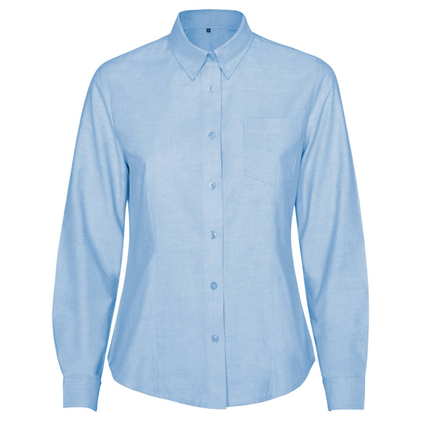 Camisa manga larga mujer entallada OXFORD WOMAN