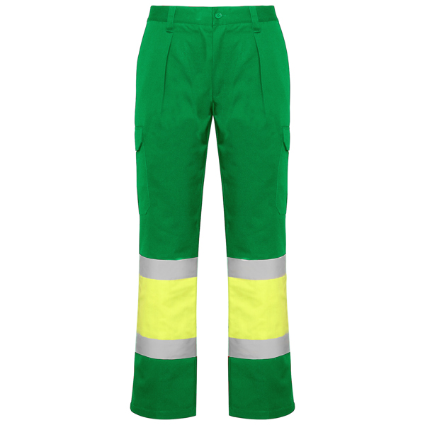 Pantalón largo multibolsillos bicolor de alta visibilidad SOAN