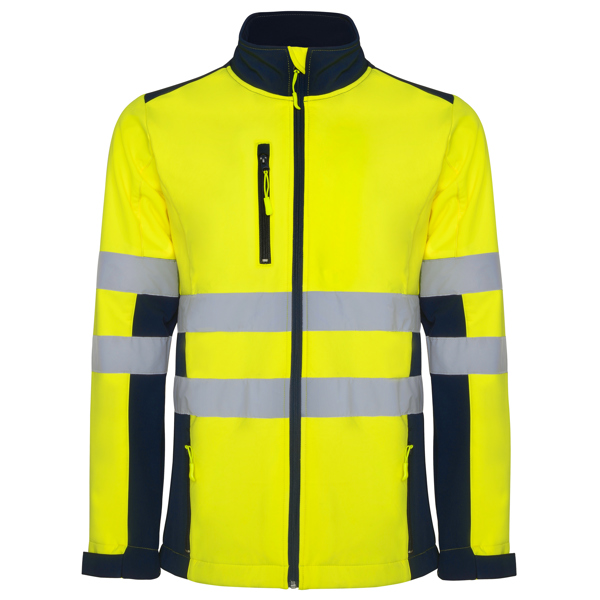 Chaqueta softshell alta visibilidad bicolor ANTARES