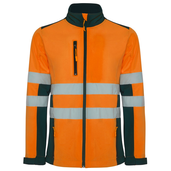 Chaqueta softshell alta visibilidad bicolor ANTARES