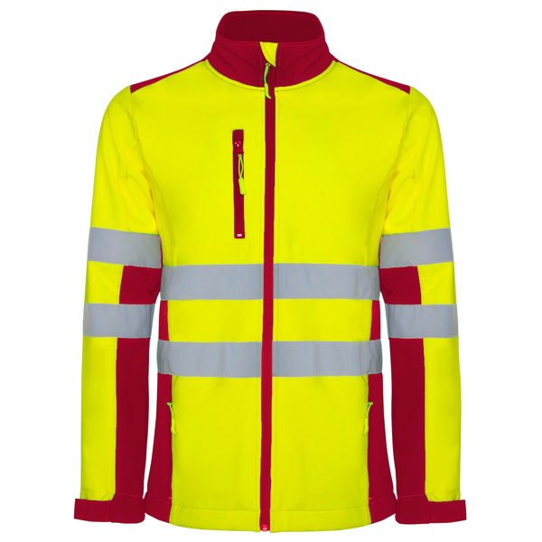 Chaqueta softshell alta visibilidad bicolor ANTARES
